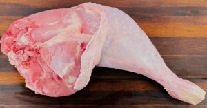 Cooking turkey leg; cooking turkey drumstick in oven or slow cooker